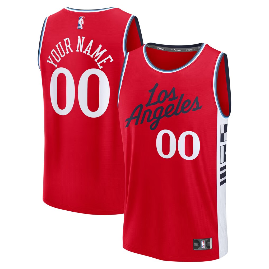 LA Clippers Jersey Red 1
