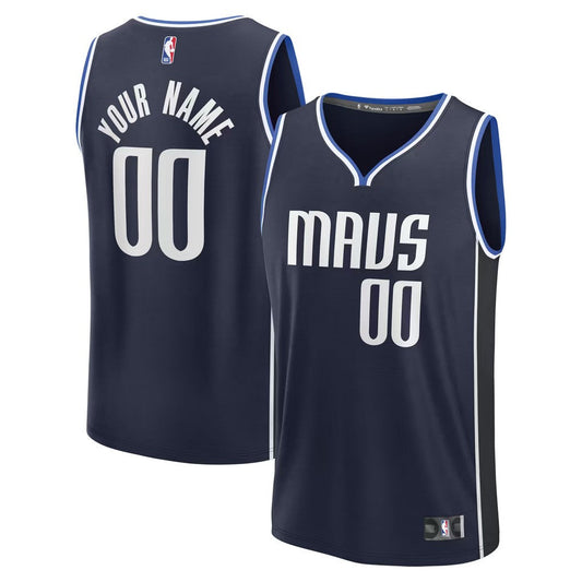 Dallas Mavericks Jersey Navy 1