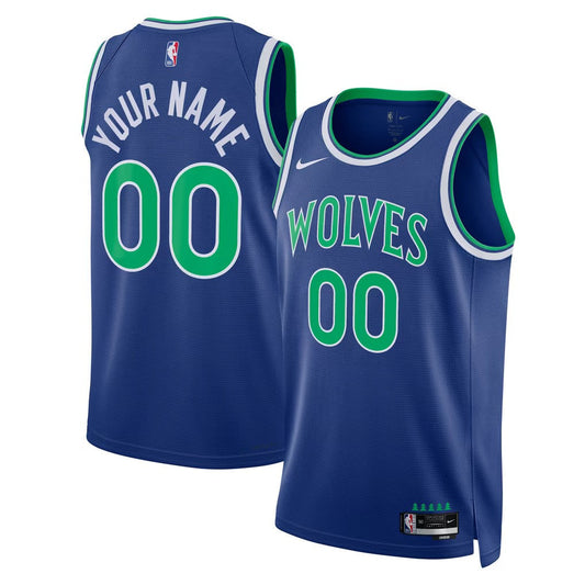 Minnesota Timberwolves Jersey Blue 1