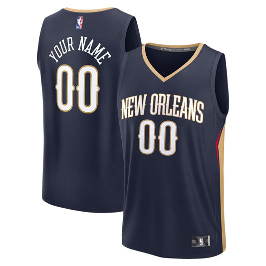 New Orleans Pelicans Jersey Navy 1