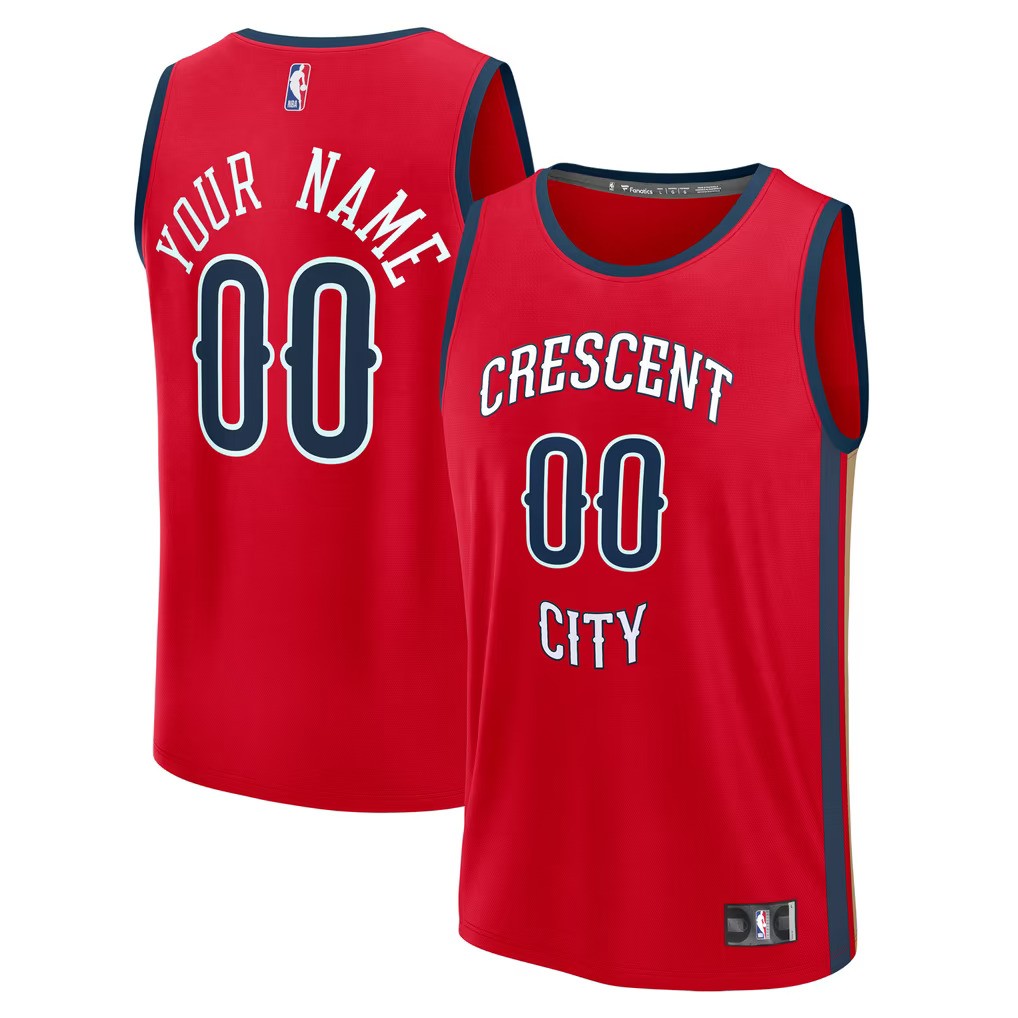 New Orleans Pelicans Jersey Red 1