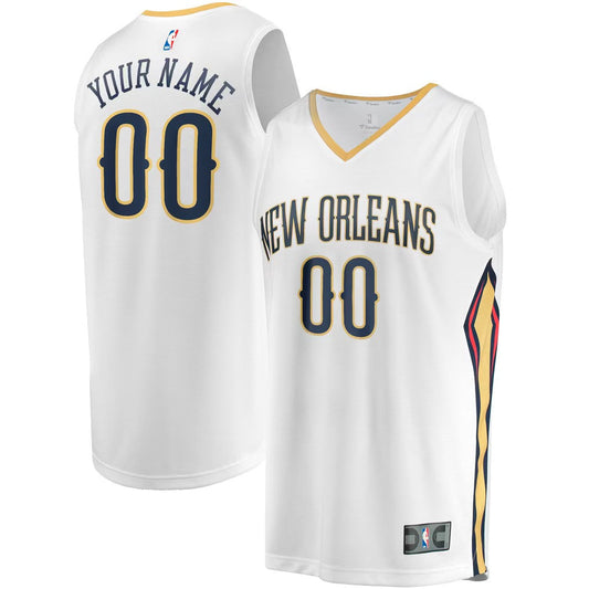 New Orleans Pelicans Jersey White 1