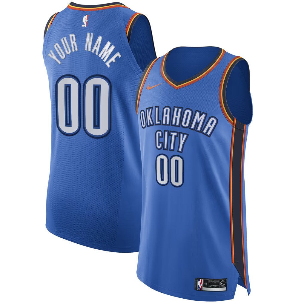 Oklahoma City Thunder Jersey Blue 2