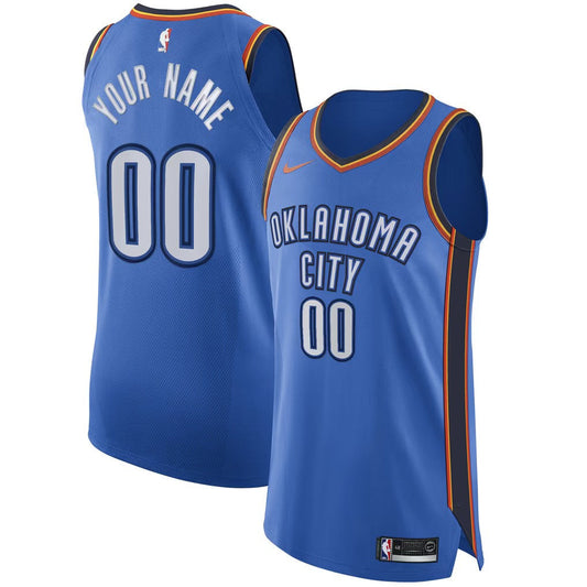 Oklahoma City Thunder Jersey Blue 2