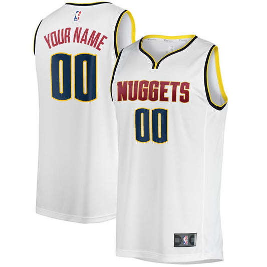 Denver Nuggets Jersey White 1
