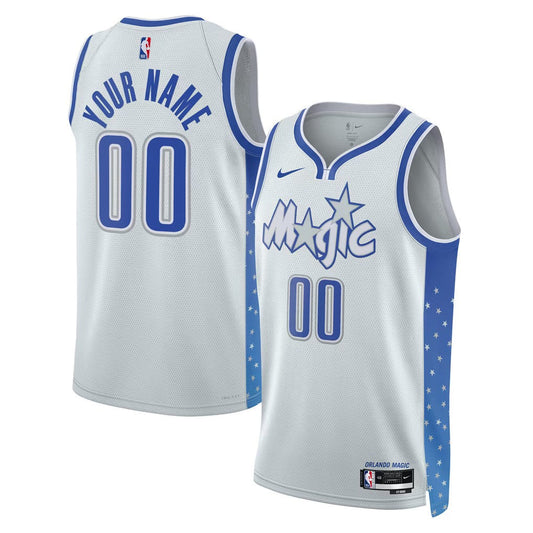 Orlando Magic Jersey Silver 1