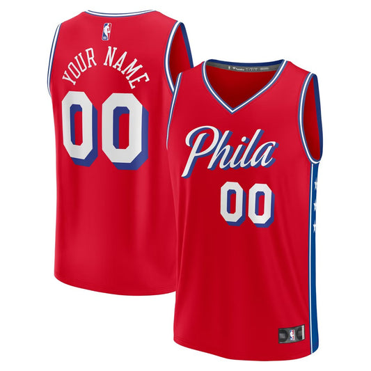 Philadelphia 76ers Jersey Red 1