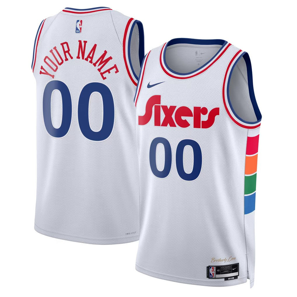 Philadelphia 76ers Jersey White 2