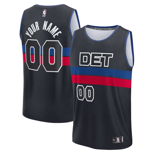 Detroit Pistons Jersey Black 1