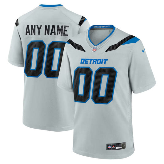 Detroit Lions Jersey Silver 1