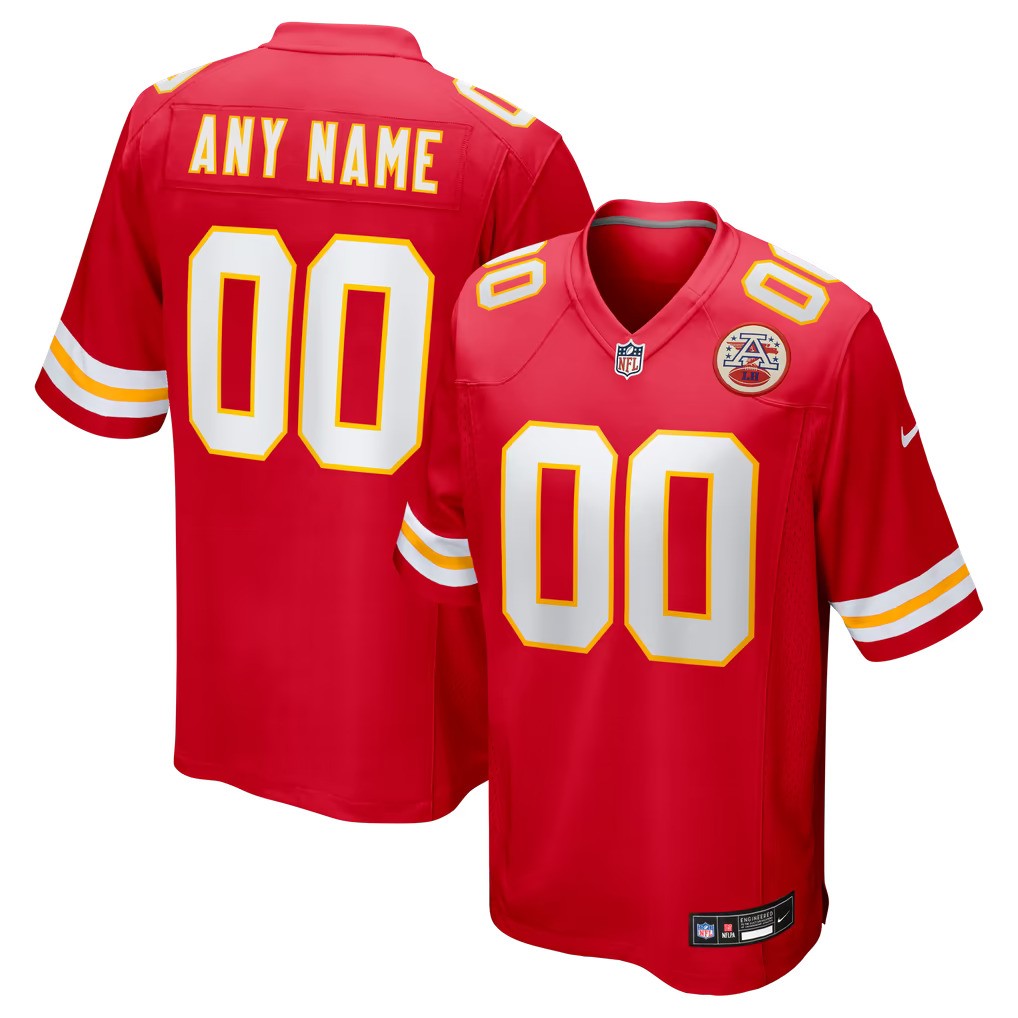 Kansas City Chiefs Jersey Red 1