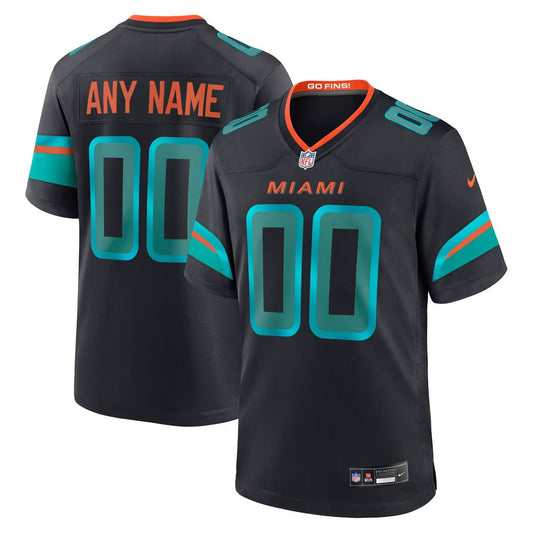 Miami Dolphins Jersey Navy 1