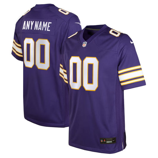 Minnesota Vikings Jersey Purple 2