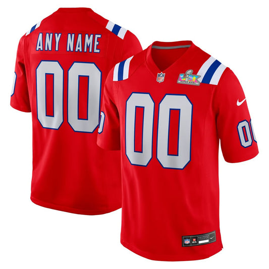 New England Patriots Jersey Red 1
