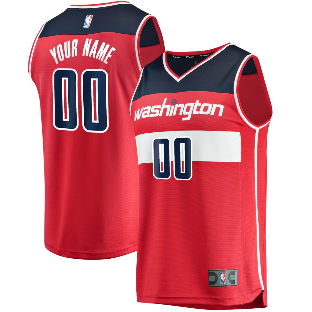 Washington Wizards Jersey Red 1