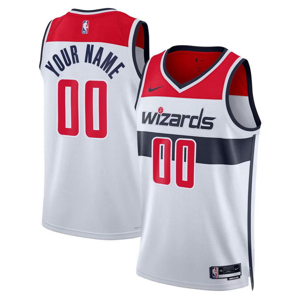 Washington Wizards Jersey White 2