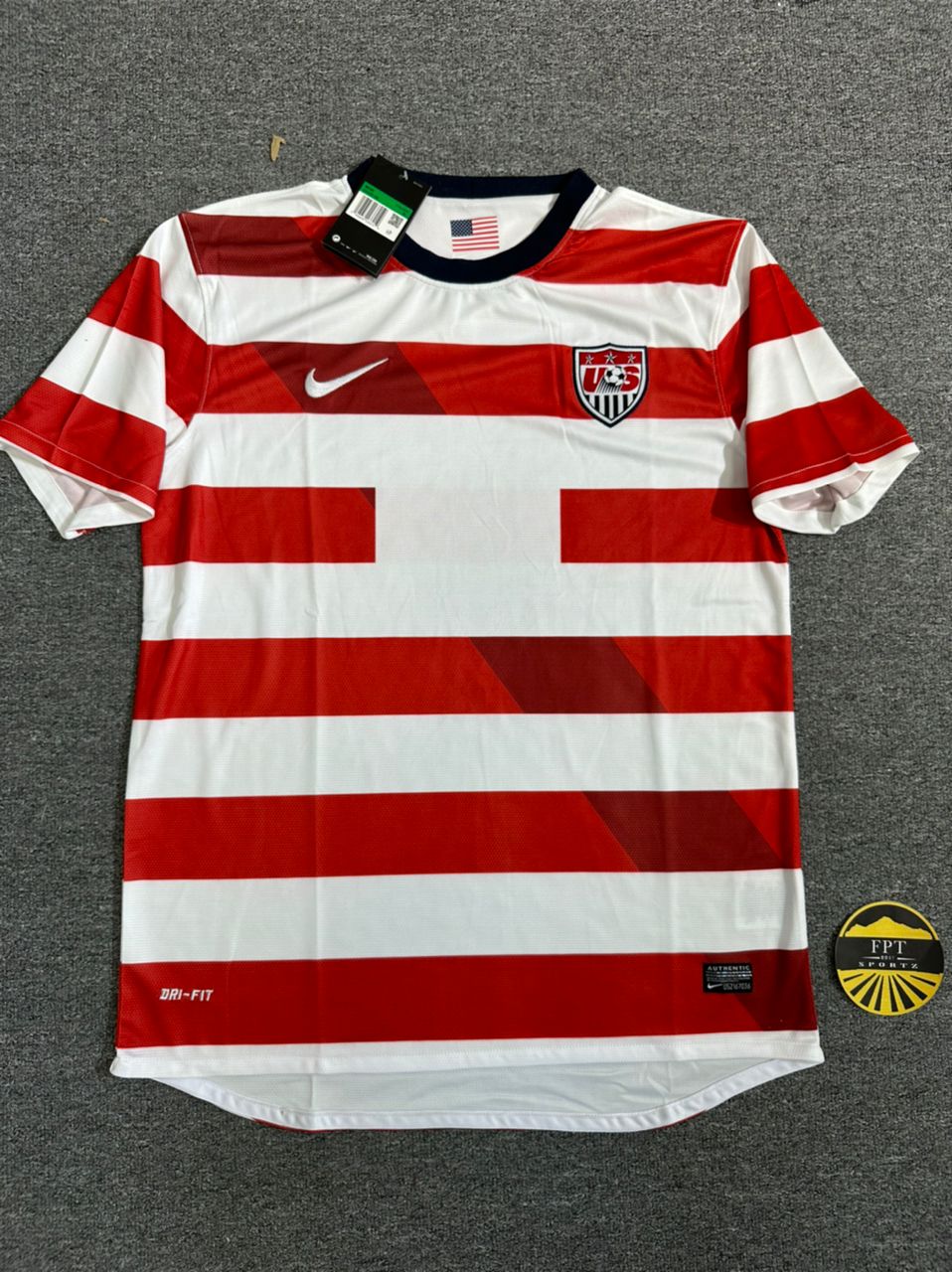 USA 2012 Home Retro Jersey