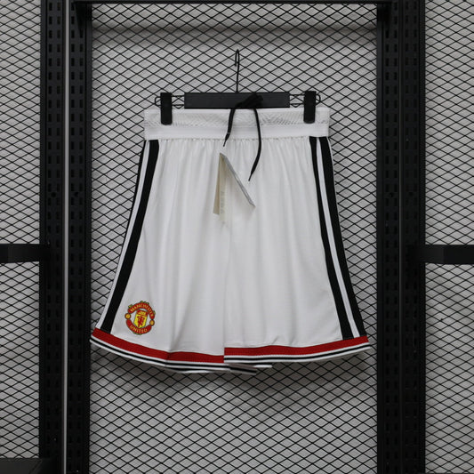 Man. Utd Home White 26/27 Shorts and Socks Set (Can Purchase Separate)