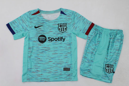 Barça 3rd 23/24 Kids Kit (includes shorts)