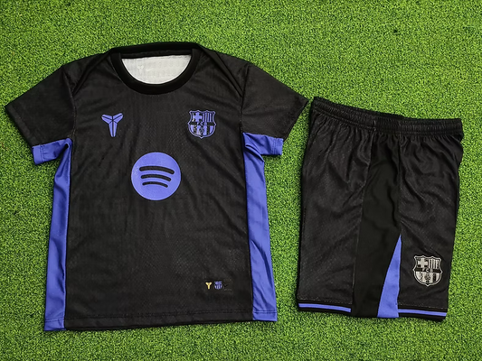 Barça x Mamba Away 25/26 Kids Kit (Includes Shorts)