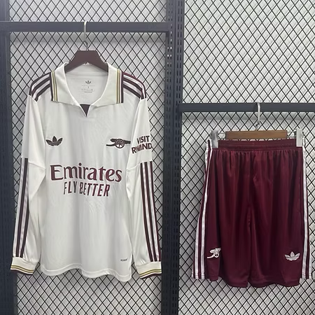 Arsenal 3rd 25/26 Long Sleeve Kids Kit (Includes Shorts)