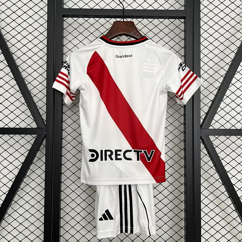River Plate Home 25/26 Kids Kit (Includes Shorts)