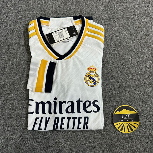 R. Madrid Home 23/24 Long Sleeve Standard Kit