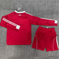 Liverpool Home 25/26 Long Sleeve Kids Kit (Includes Shorts)