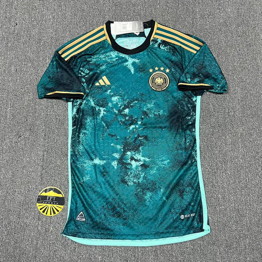 Germany Woman's World Cup Away Version 2023 Men's Player Issue Jersey (Mens Fit)