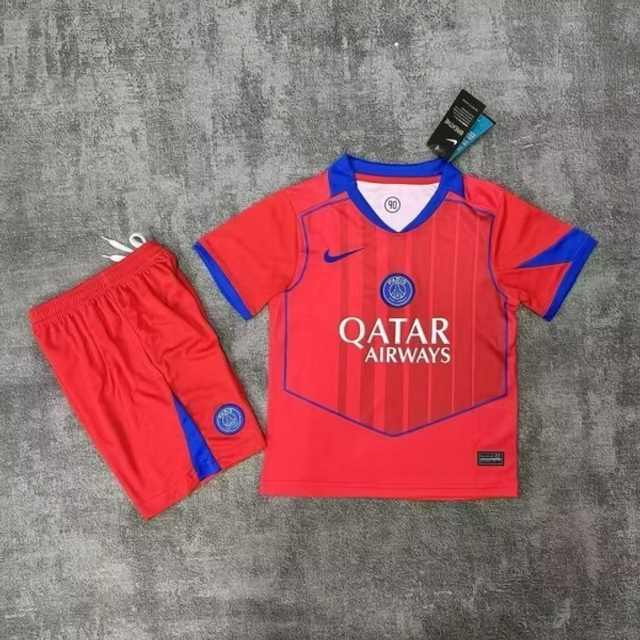 P S G 3rd 25/26 Kids Kit (Includes Shorts)