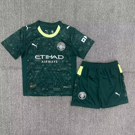 Man. City 4rd 25/26 Kids Kit (Includes Shorts)