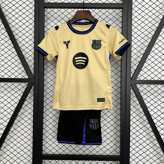 Barça Away 25/26 Kids Kit (Includes Shorts)