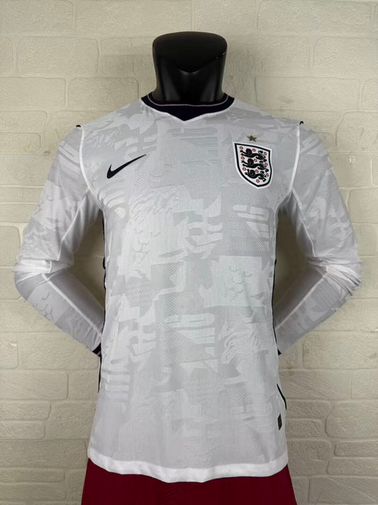 England Home 2026 Long Sleeve Player Issue Kit