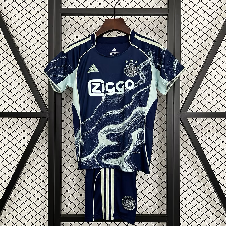 Ajax  Away 25/26 Kids Kit (Includes Shorts)