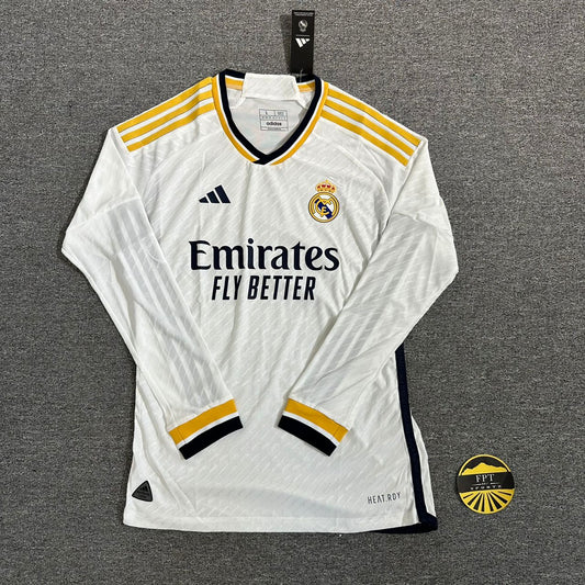 R. Madrid Home 23/24 Long Sleeve Player Issue Kit