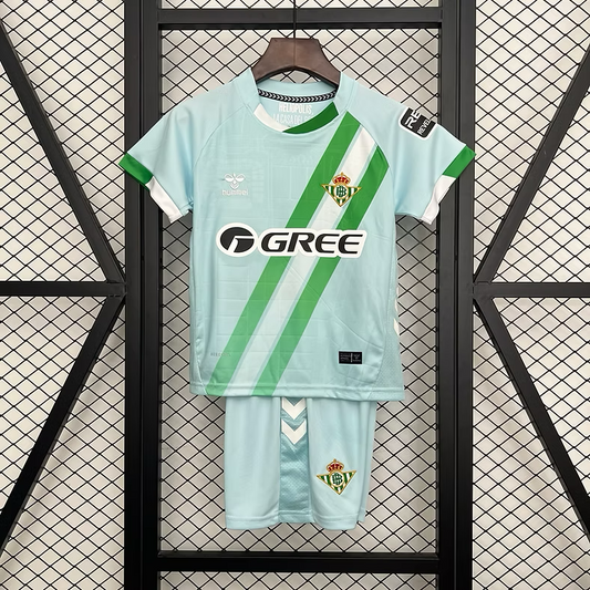 Real Betis Away 25/26 Kids Kit (Includes Shorts)