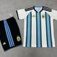 Argentina Home 25/26 Kids Kit (Includes Shorts)