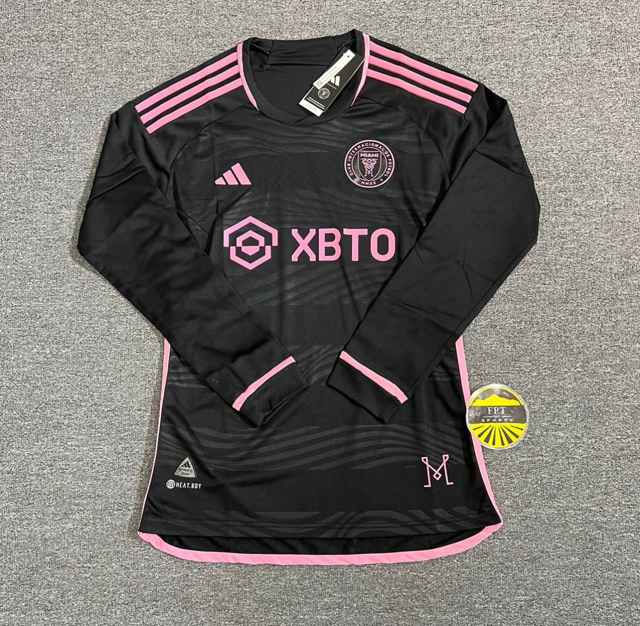 Inter Miami FC Away 23/24 Long Sleeve Player Issue Jersey