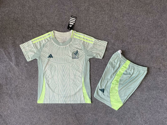 Mexico 2024 Kids Away Jersey (includes shorts)