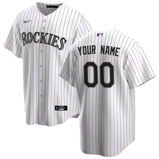 Colorado Rockies Jersey White 2
