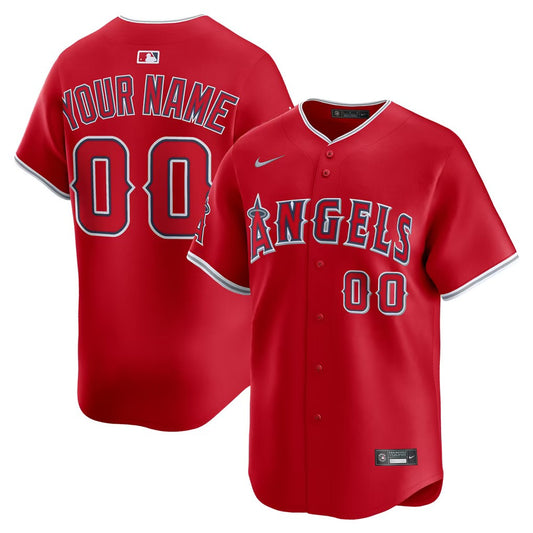 Los Angeles Angels Jersey Red 1