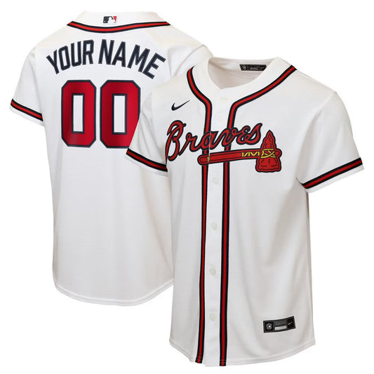 Atlanta Braves Jersey White 1