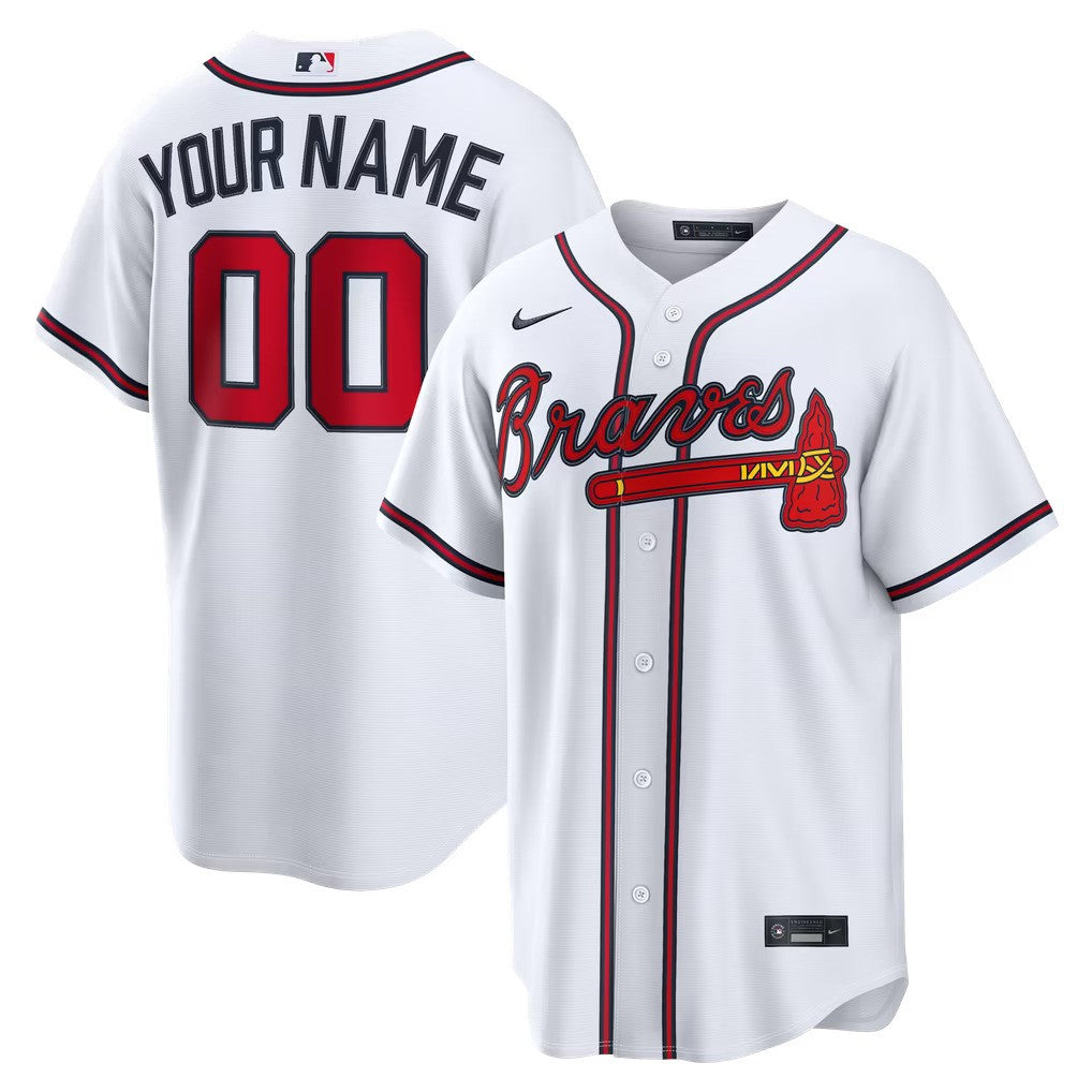 Atlanta Braves Jersey White 2