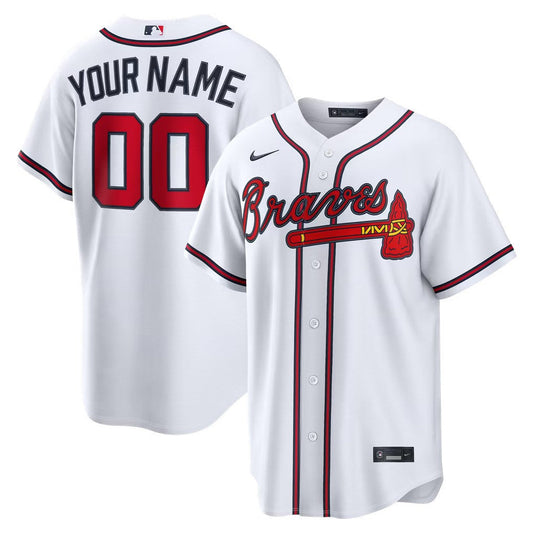 Atlanta Braves Jersey White 2