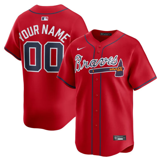 Atlanta Braves Jersey Red 1