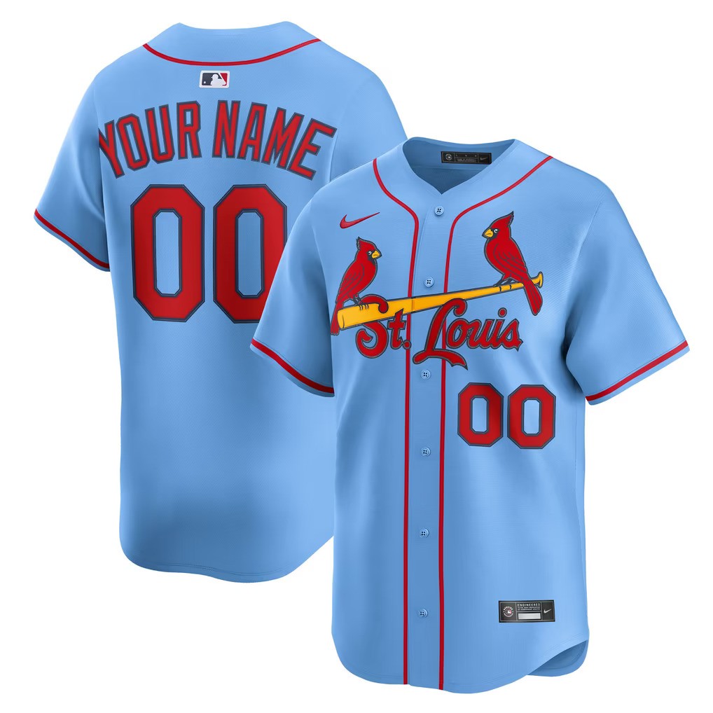 St. Louis Cardinals Jersey Blue 1