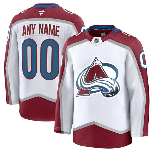 Colorado Avalanche Jersey White 3