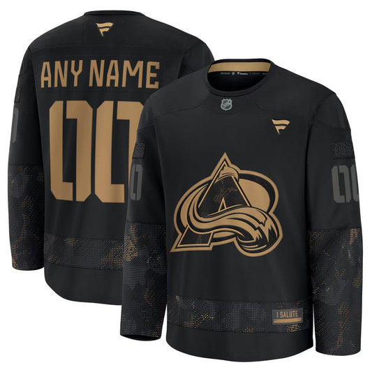 Colorado Avalanche Jersey Black 1