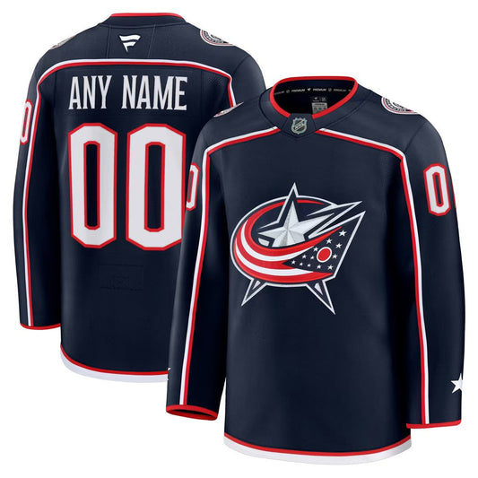 Columbus Blue Jackets Jersey Navy 1
