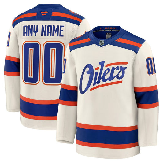 Edmonton Oilers Jersey Beige 1